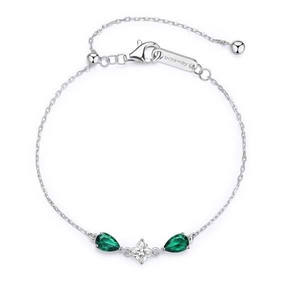 Bracciale Brosway Donna FANCY - LIFE GREEN in Argento FLG112 - FLG112